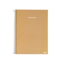 CUADERNO ESPIRAL TAPA DURA 160 HOJAS SD10162/10168