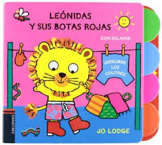 LEONIDAS Y SUS BOTAS ROJAS - CUENTO EN TAPA DURA CON SOLAPAS - 