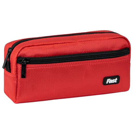 [13636-ROJO] PORTA-LAPICES DOBLE COLORES SURTIDOS 909 (ROJO) | FANCY BAG