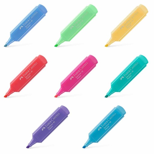 [15449-MORADO] MARCADOR RESALTADOR TEXTLINER 46 PASTEL (MORADO) | FABER CASTELL