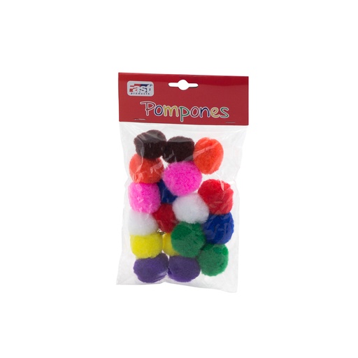 [13567] POMPONES 3X20 UNIDADES | FAST