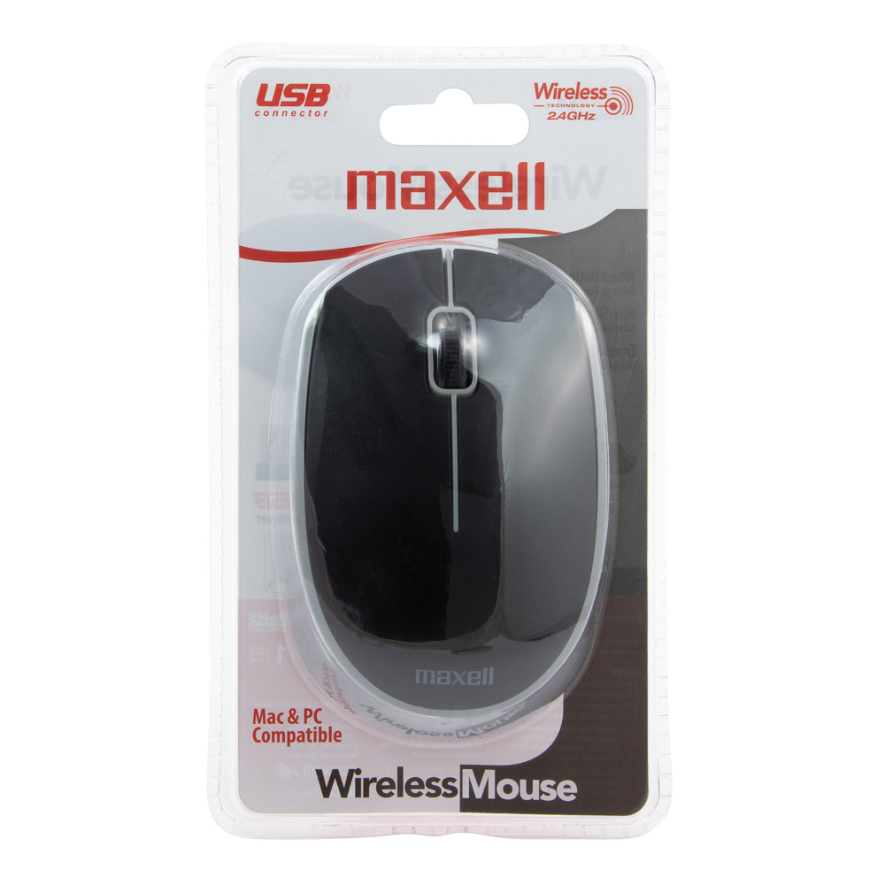 MOUSE MOWL-100 NEGRO/GRIS WIRELESS