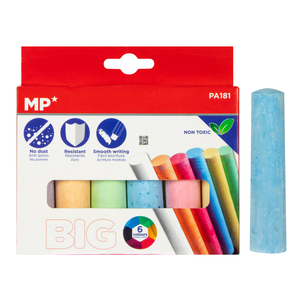 YESO COMPRIMIDO JUMBO COLORES PA181