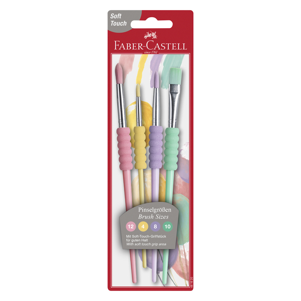 PINCEL FABER CASTELL 481620 BLISTER X 4