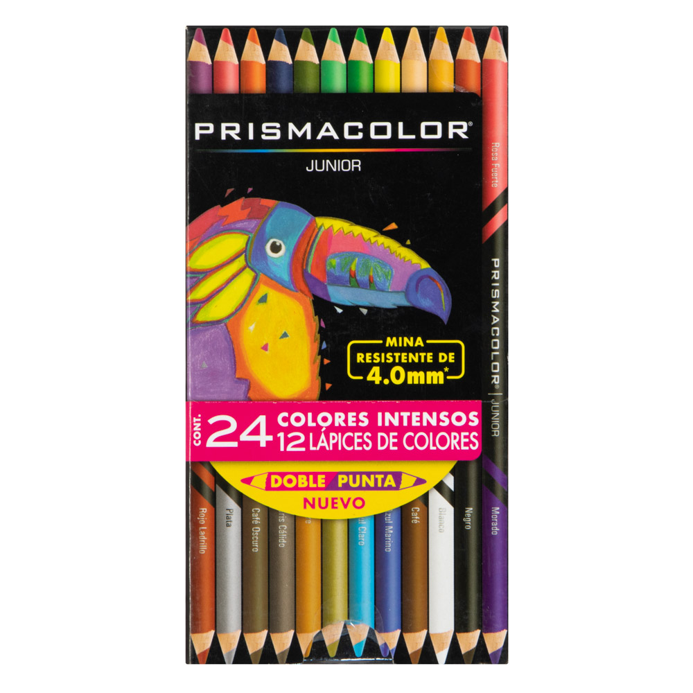 CRAYON DE MADERA BICOLOR 12-24