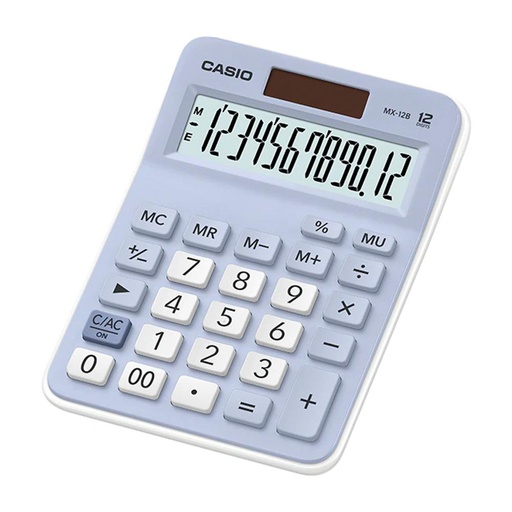 [18252] CALCULADORA DE ESCRITORIO CASIO MX-12B (ROSADO) | CASIO