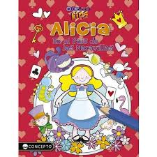 COLOREARTE KIDS ALICIA EN EL PAIS DE LAS MARAVILLAS