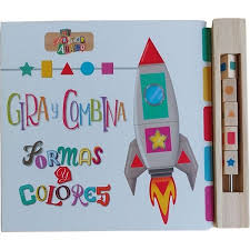 MI PRIMER ABACO - GIRA Y COMBINA FORMAS Y COLORES