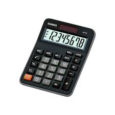 CALCULADORA PARA ESCRITORIO CASIO MX-8B-W-DC 8D