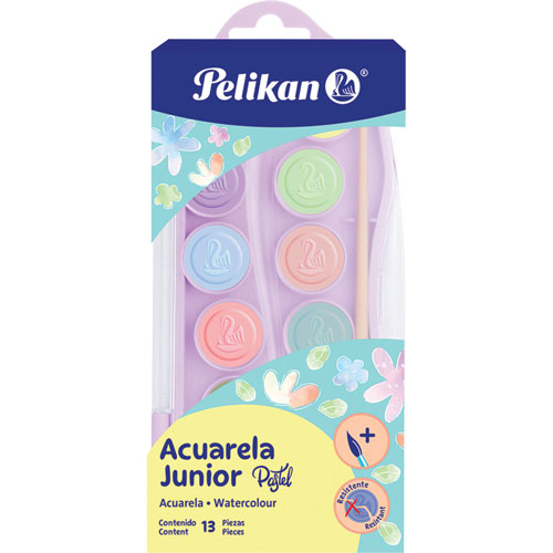 ACUARELA JUNIOR PASTEL X12COLORES 07501225