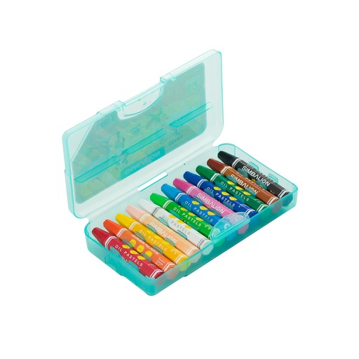[10608] CRAYONES PASTEL GRASO 12 COLORES | SIMBALION