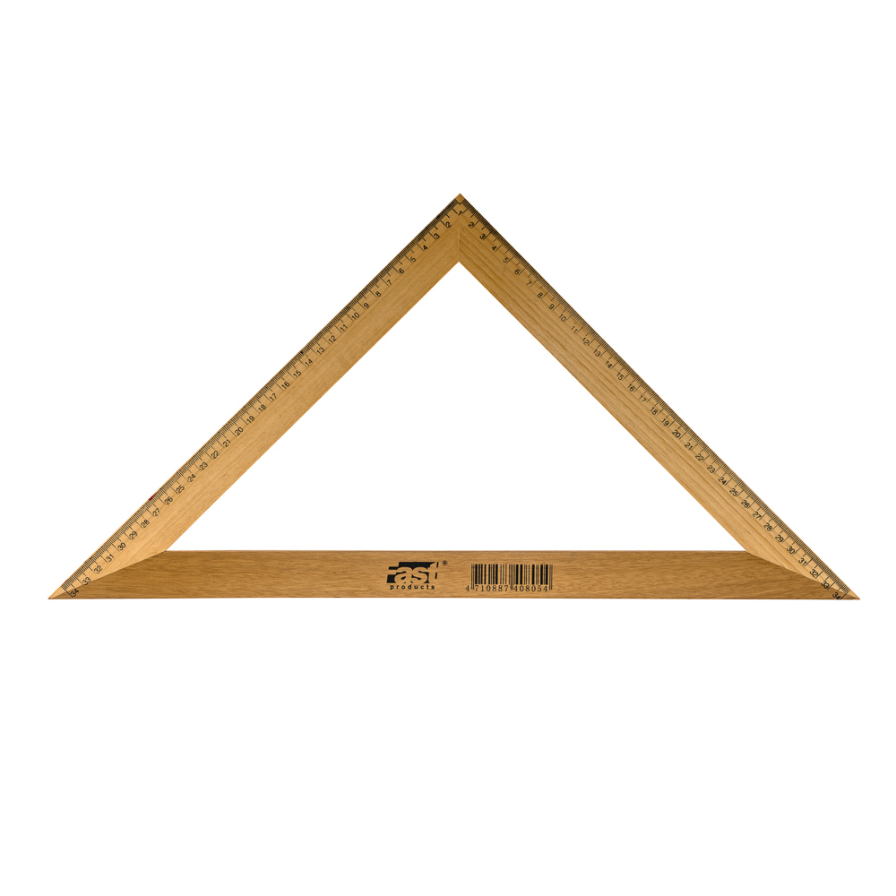 ESCUADRA MADERA 45 GRADOS