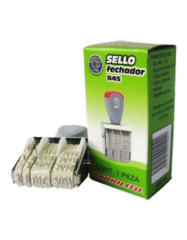 FECHADOR 845 5MM ALTO ROJO