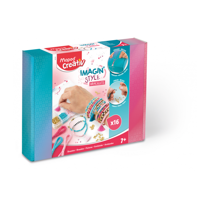 KIT PARA HACER PULSERAS IMAGIN STYLE 907401