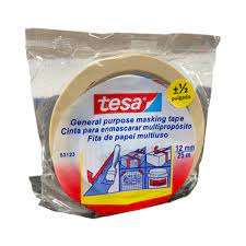 [90808] MASKING TAPE 1/2X 25M | TESA
