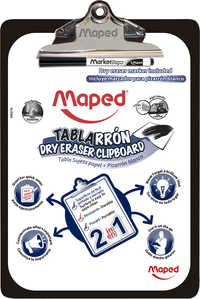 [20940020] TABLA SHANON SILCO CON PIZARRA + MARCADORES 350210 | MAPED