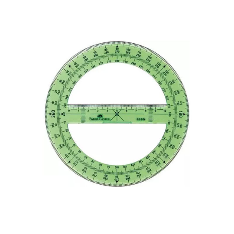 TRANSPORTADOR PROFESIONAL 360 GRANDE 20CMS