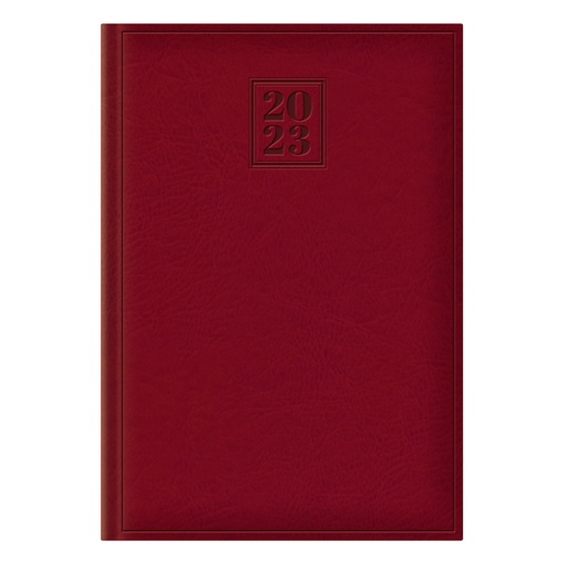 [17184-3] AGENDA DIARIA CORINALDO 2023 CANTO DORADO COLORES SURTIDOS (VINO) | FAST
