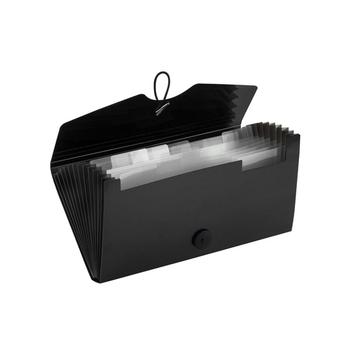 [05898-NEGRO] ARCHIVADOR 12 DIVISIONES CHEQUE (NEGRO) | BEAUTONE