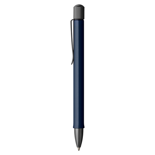 [17701] BOLIGRAFO HEXO NEGRO/PLATEADO/AZUL (AZUL) | FABER CASTELL