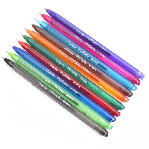 [16024-ROJO-6810RO] BOLIGRAFO PINPOINT 6810 0.7MM FINO COLORES SURTIDOS (ROJO) | AZOR