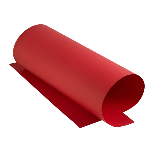 [13781-7] CARTULINA ARCO IRIS TEXTURIZADO/CASCARA DE HUEVO 18X25.5" 215GR PLIEGO COLORES SURTIDOS (ROJO) | FAST
