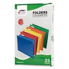FOLDER COLGANTE CARTA COLORES SURTIDOS (SURTIDO) | FAST