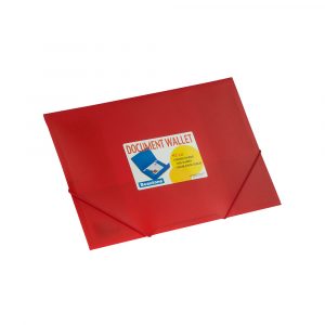 [3875-0] FOLDER PLASTICO TIPO ESPAÑOL OFICIO (ROJO) | BEAUTONE