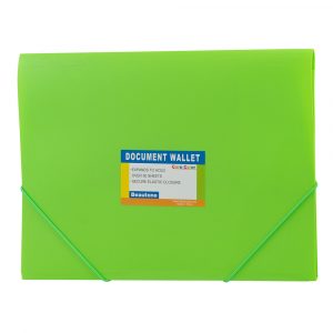 FOLDER PLASTICO TIPO ESPAÑOL OFICIO (VERDE) | BEAUTONE