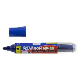 [16986-AZUL] MARCADOR PARA PIZARRA MP-69 REDONDA RECARGABLE (AZUL) | FAST