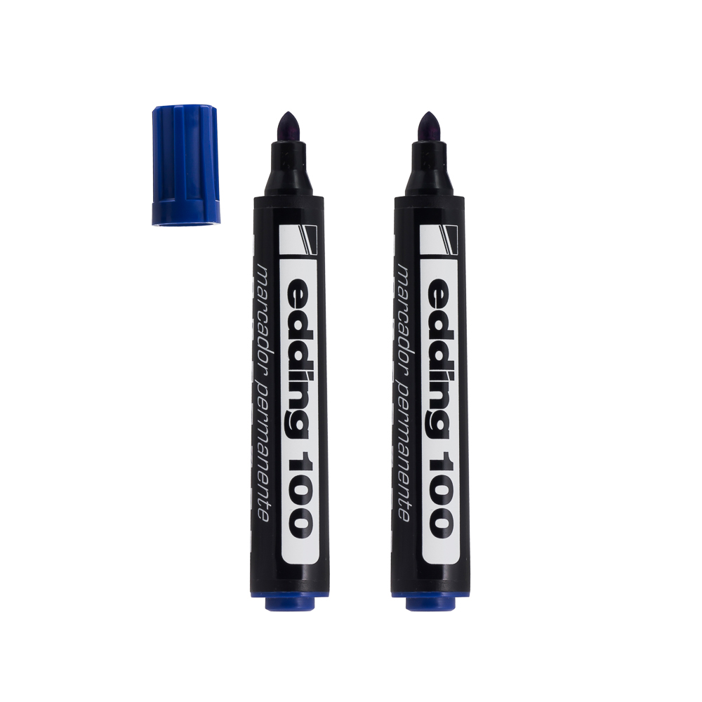 MARCADOR PERMANENTE 100 PUNTA REDONDA