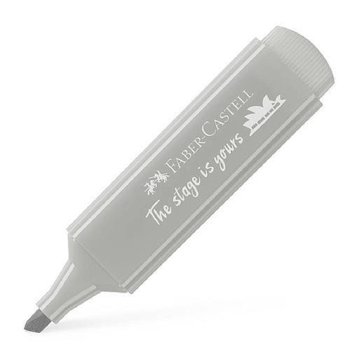 [15446-GRIS] MARCADOR RESALTADOR TEXTLINER 46 PASTEL (GRIS) | FABER CASTELL