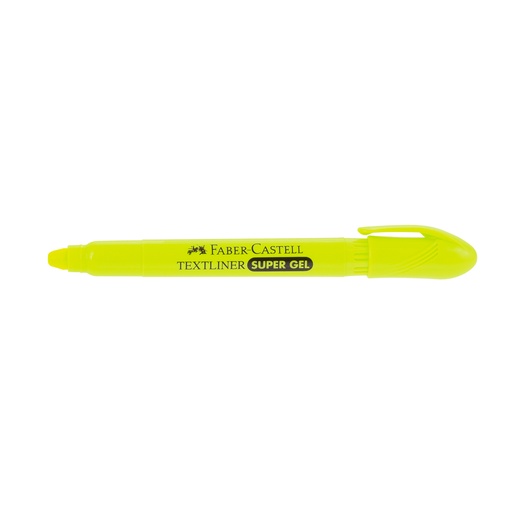 [14212-AMARILLO] MARCADOR RESALTADOR TEXTLINER SUPER GEL (AMARILLO) | FABER CASTELL