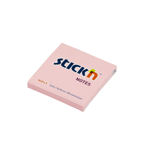 [6291-21148] NOTAS ADHESIVAS 3X3 COLORES SURTIDOS (ROSADO) | STICK'N