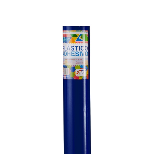 [13240-AZUL] PLASTICO ADHESIVO 45CMSX20MTS COLORES SURTIDOS (AZUL) | FAST