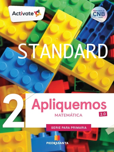 [ST-MAT2] ACTIVATE APLIQUEMOS  MATEMATICA 2 2.0 STANDARD | PIEDRASANTA