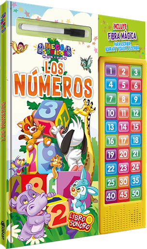 [738775] NUMEROS, LOS MEGASONIDOS MAGICOS | LATINBOOKS
