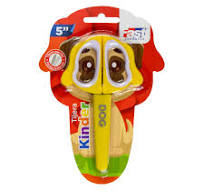 [19174-2] TIJERA ESCOLAR 5" SOFTY KINDER DISEÑO: PERRO | FAST
