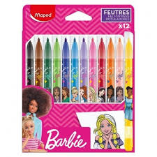 [20707094] MARCADORES BARBIE 12C | MAPED