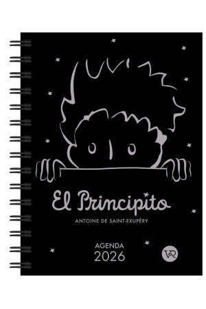 [AG-26-036] AGENDA EL PRINCIPITO 2026 NEGRA | V&R