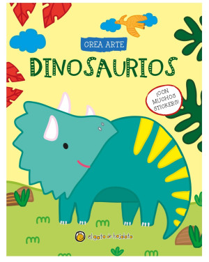 [207193] CREA ARTE. DINOSAURIOS | EL GATO DE HOJALATA