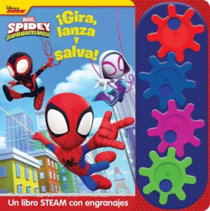 [7911001] SPIDEY. GIRA, LANZA Y SALVA | PIKIDS