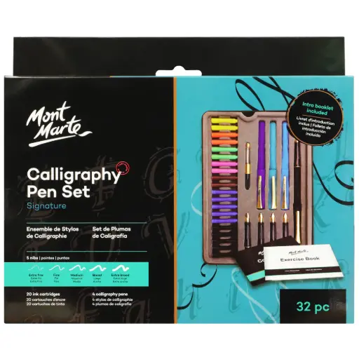 [MM0040] CALLIGRAPHY PEN SET | MONT MARTE