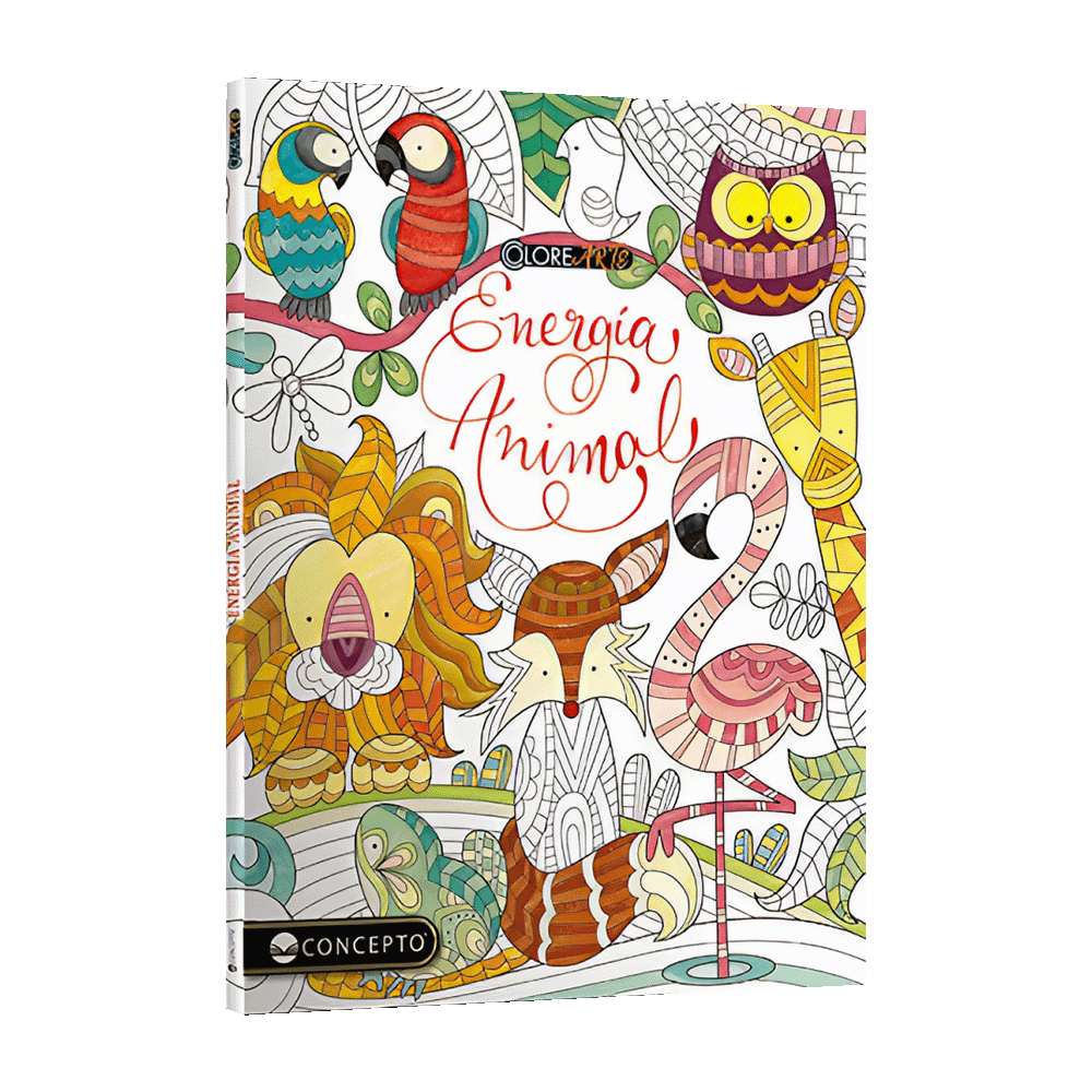 COLOREARTE COLECCION: ENERGIA ANIMAL | LATINBOOKS