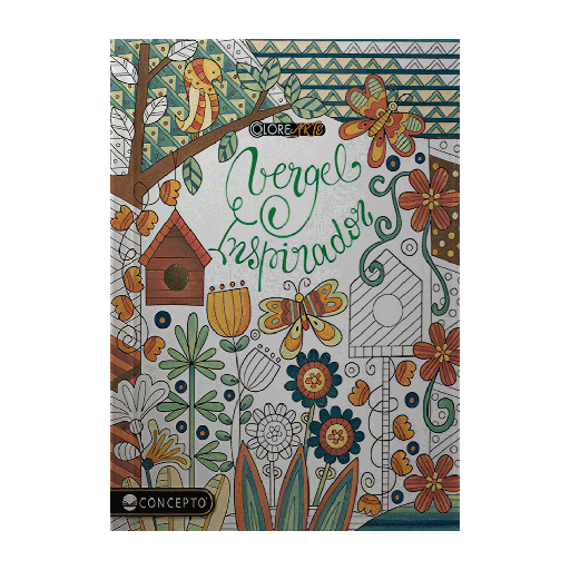 COLOREARTE COLECCION: VERGEL INSPIRADOR | LATINBOOKS