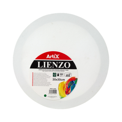 [15383-3030] BASTIDOR LIENZO CANVAS (REDONDO30X30)