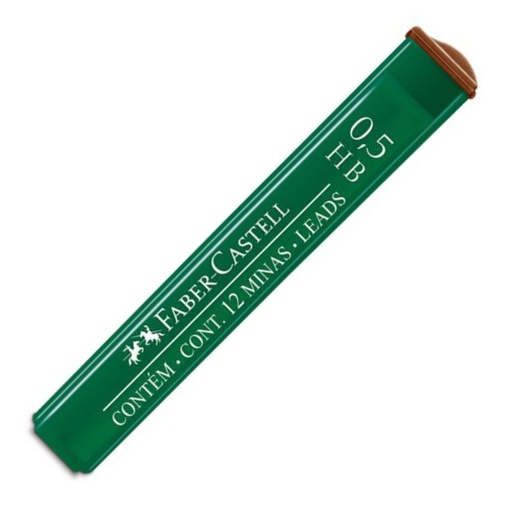 [90294] MINAS 0.5 HB SUPER-POLYMER TUBO | FABER CASTELL