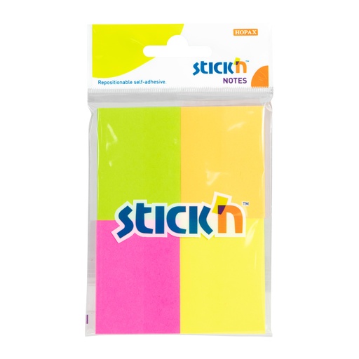 [06027] NOTAS ADHESIVAS 21901 1.5x2 PX4 | STICK'N