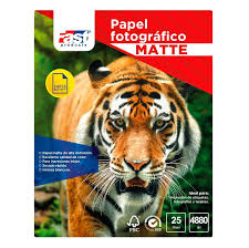 PAPEL FOTOGRAFICO 200GR HOJA MATE | FAST