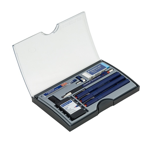 [07289] SET DE RAPIDOGRAFOS 3 PUNTOS MARS MATIC PAPER 745 | STAEDTLER